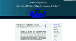 Desktop Screenshot of international-business-etiquette.com